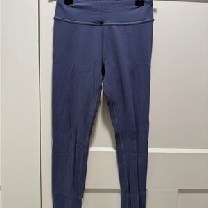 Athleta Girl purple high rise chit chat leggings